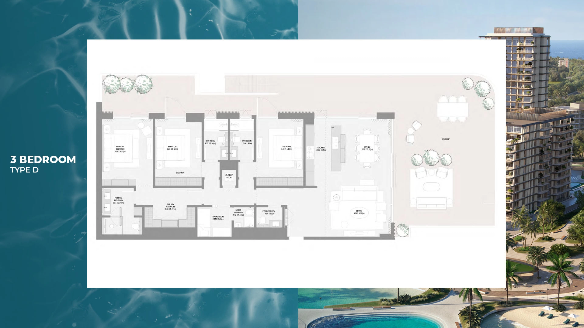 3 BR - Type A